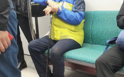 [포토] 60대 아줌마,아저씨가 임산부?