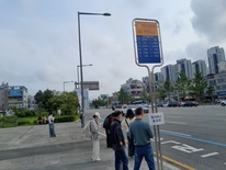 (기획) 트램 공사 따른 임시 버스정류장 폭염 노출