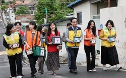 동구청 사회복지 도시락
