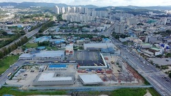 유성복합터미널 건립 현장 설명회
