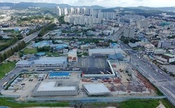 유성복합터미널 건립 현장 설명회