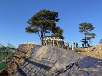 계족산성 성곽 보수공사 재개... 내년 11월 준공