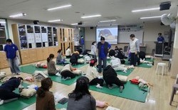 대전교육청, 교직원 심폐소생술 직무연수 
