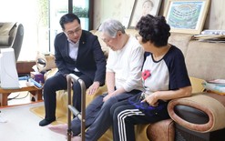 박희조 동구청장, 참전유공자 위문