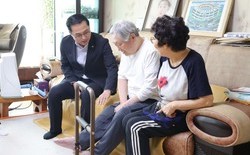 박희조 동구청장, 참전유공자 위문